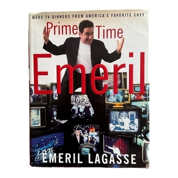 Recipes Book Emeril Lagasse Prime Time Cookbook Book of Cooking Recipes - Picture 1 of 2